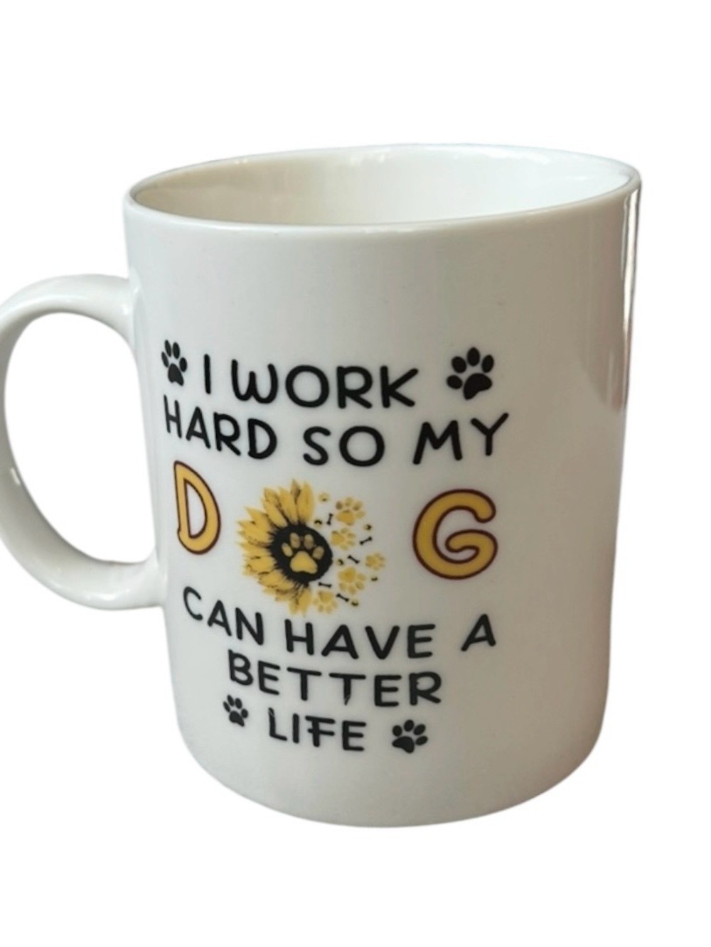 Dog Lover Ceramic Graphic Mug